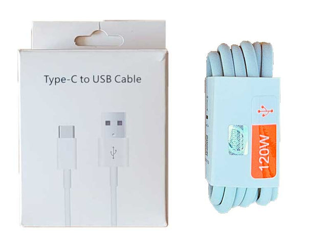 Cablu USB la tip C 6A 120W