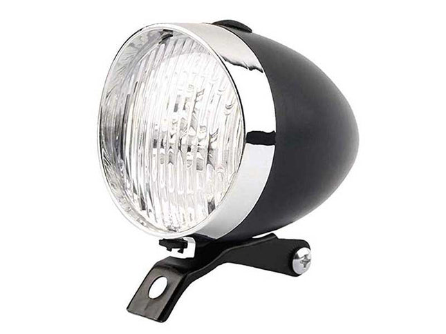 Lampa bicicleta stil retro cu 3 leduri