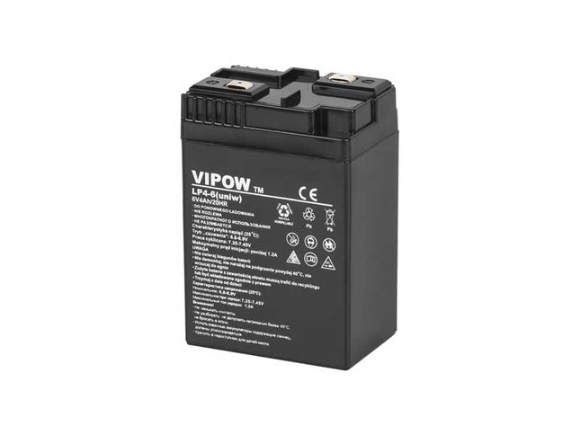 BAT-LEAD-07 (6V 4Ah) Vipow