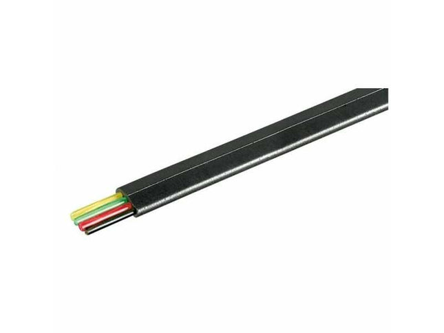Cablu telefon 4 fire negru 100m