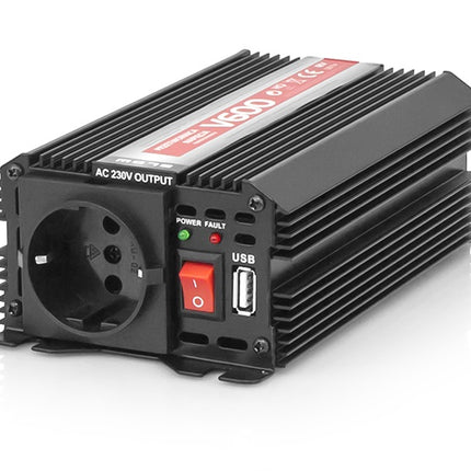 Invertor tensiune 24V 300W cu USB
