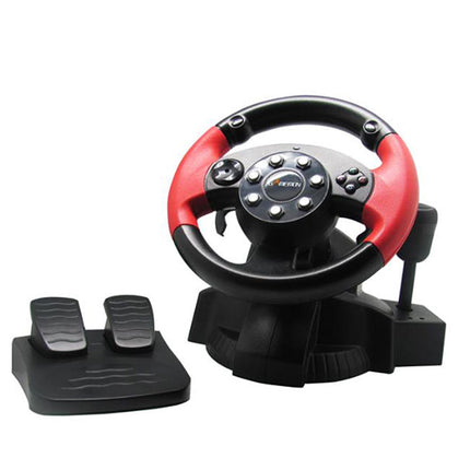 Volan cu pedale+maneta vibratii PS2/PS3