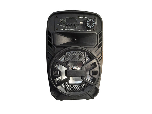 Incinta activa 8inch ABS USB/SD/FM/BT/ACCU PAudio