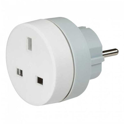 Adaptor UK/RO alb HQ