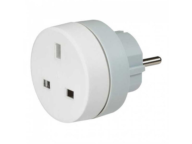 Adaptor UK/RO alb HQ