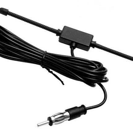 Antena auto cu amplificare 16cm