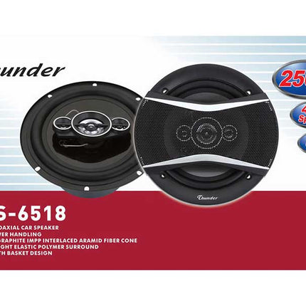 Set 2 dif auto 6.5inch Thunder 6518