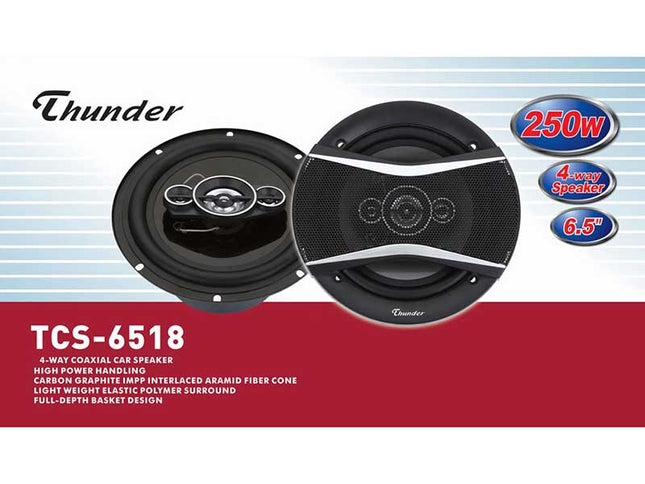 Set 2 dif auto 6.5inch Thunder 6518