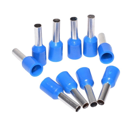 Pin terminali cablu E2508 albastru set