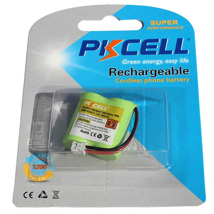 Grup de 2 acu 1/2xR6 2,4V 600ma PKCELL