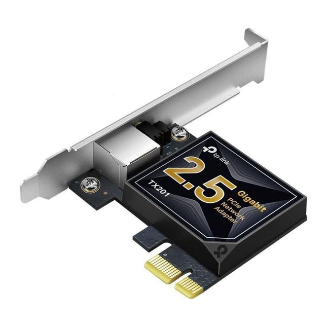 Placa de retea PCIe TP-Link TX201, 2.5 Gigabit Ethernet, RJ45