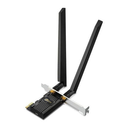 Placa PCIe Wi-Fi 6E TP-Link Archer TXE72E, AX5400 Tri-Band, Bluetooth, 2 antene