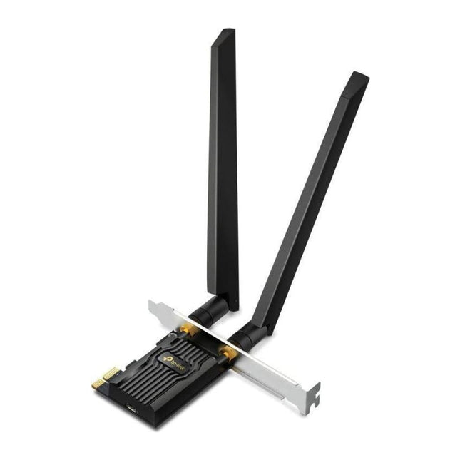 Placa PCIe Wi-Fi 6E TP-Link Archer TXE72E, AX5400 Tri-Band, Bluetooth, 2 antene