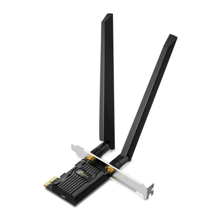 Placa PCIe Wi-Fi 6E TP-Link Archer TXE72E, AX5400 Tri-Band, Bluetooth, 2 antene - imagine 3