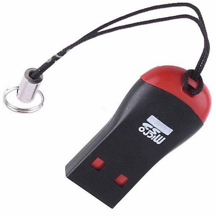 Port hub pentru MicroSD, rosu si negru, TED