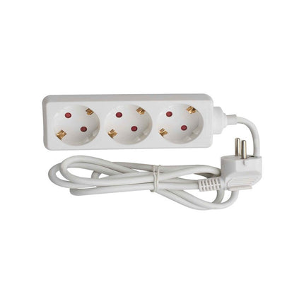Prelungitor electric 3 prize cablu 3X1mm 2m