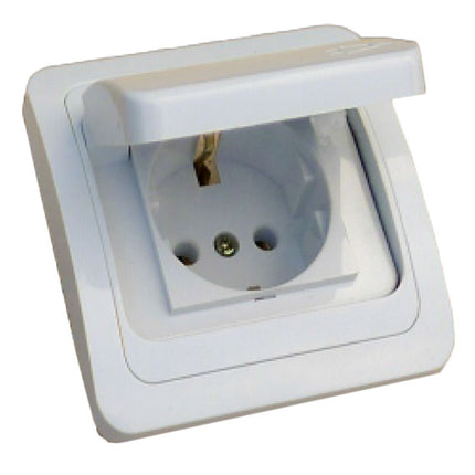 Priza ST cu capac IP22