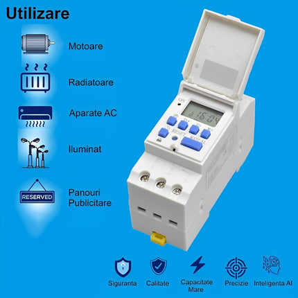 Programator digital releu pentru instalatii