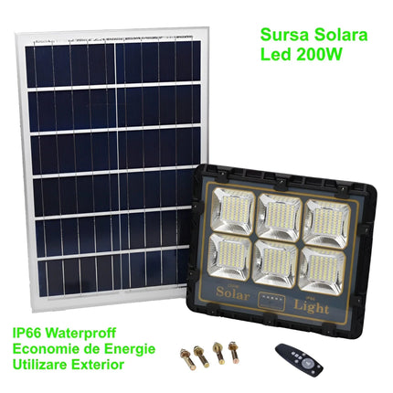 Proiector LED Solar - Variante Putere 100W 400W