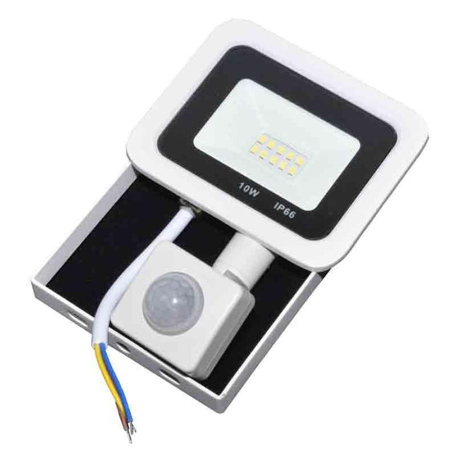 Proiector slim led SMD 10W senzor IP66 - Iluminat LED
