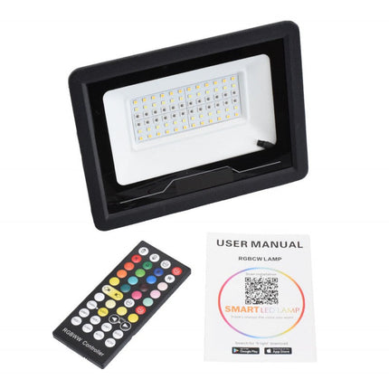 Proiector LED Inteligent RGBCW 60W, Control 60W Bluetooth