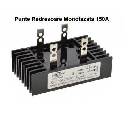 Punte redresoare 150A 1600V pentru instalatii