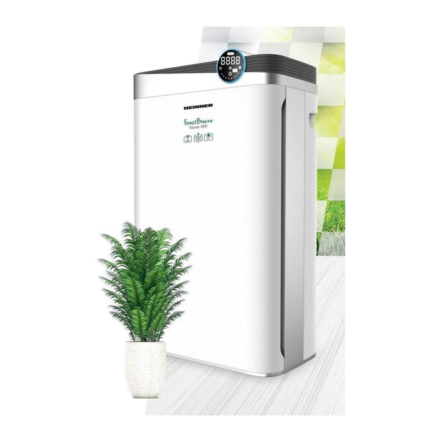 Purificator de aer Heinner Forest Breeze Sense 488 HPA-488WIFI, CADR 488 m3/h, 34-58 mp, HEPA, UV, Wi-Fi