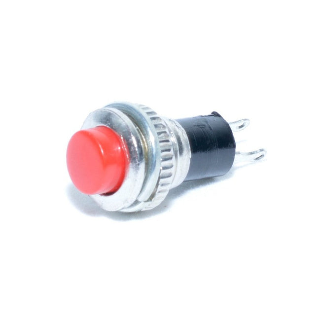 Buton push, prin apasare fara retinere 10X25mm