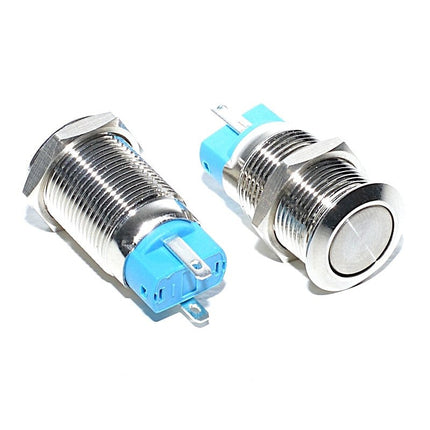 Buton metalic prin apasare retinere 12mm 220V