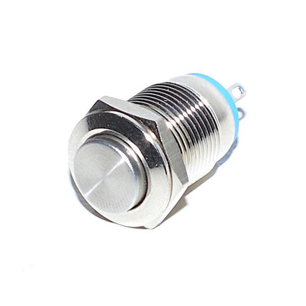 Buton metalic prin apasare fara retinere 12mm 220V