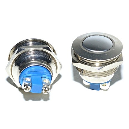Buton metalic prin apasare fara retinere 22mm 220V
