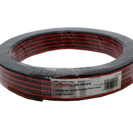 Cablu difuzor r/n 2x0,75mm 25M