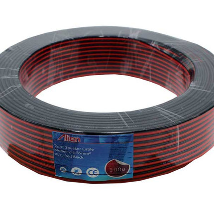 Cablu difuzor r/n 2x0,35mm rola 100m