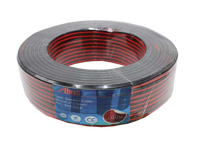 Cablu difuzor r/n 2x2,5mm rola 100m