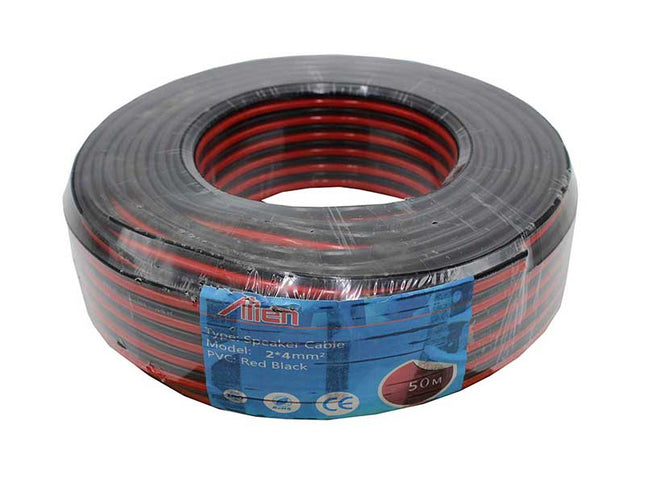 Cablu difuzor r/n 2x4mm rola 50m