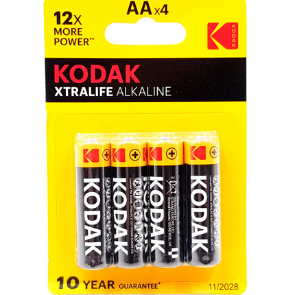 Set 4 baterii R6 Kodak Extralife Alkaline