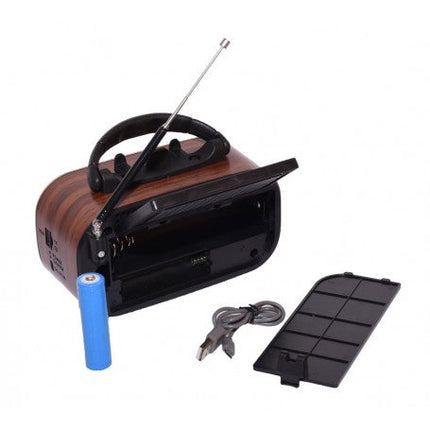 Radio retro solar/ wireless 1