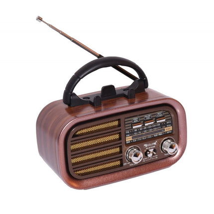 Radio retro solar/ wireless 2