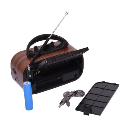 Radio retro solar/ wireless 2