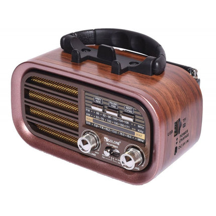 Radio retro solar/ wireless 2