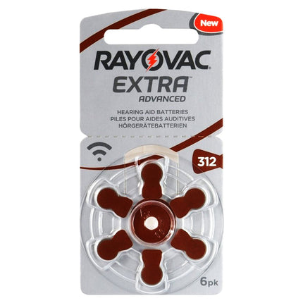 Baterii Aparat Auditiv 312A 180mAh 1.45V Rayovac Blister 6