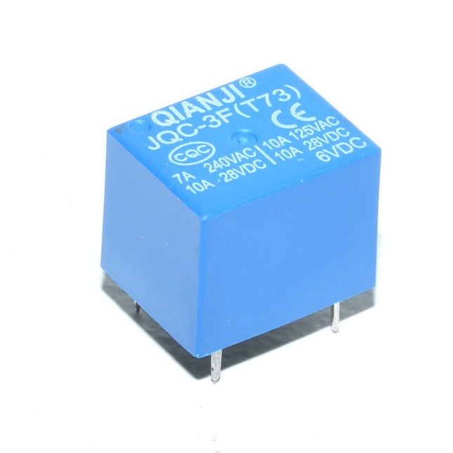Releu electromagnetic 6V DC 10A 5P - Automatizari si control
