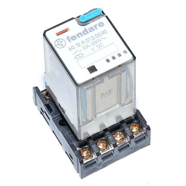 Releu industrial soclu 12V DC 8P - Automatizari si control