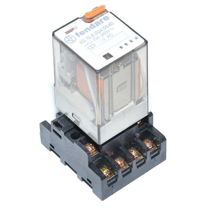 Releu industrial soclu 24V AC 11P