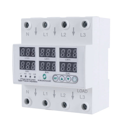 Releu trifazic pe sina DIN 63A 220V