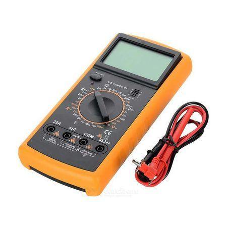 Multimetru Digital PROFESIONAL Carcasa Antisoc AC-DC AC DC - Masurare si testare