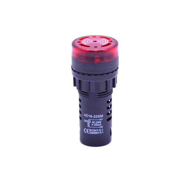 Indicator alarma lumina led rosu 220V - Aparataj electric