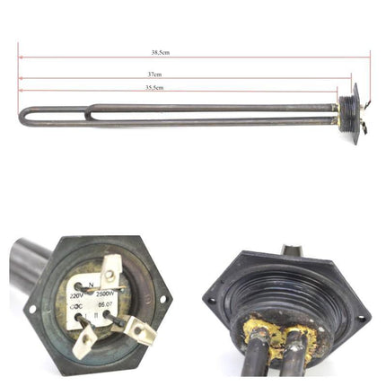 Rezistenta 2500W calorifer electric pentru instalatii
