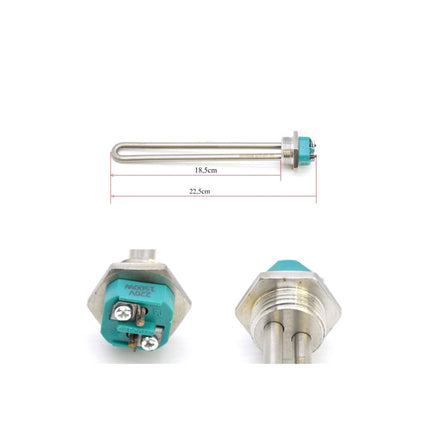 Rezistenta nichelata dreapta filet 1500W
