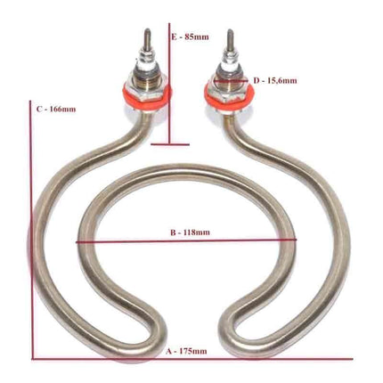 Rezistenta Tip Omega Indoita 2000W